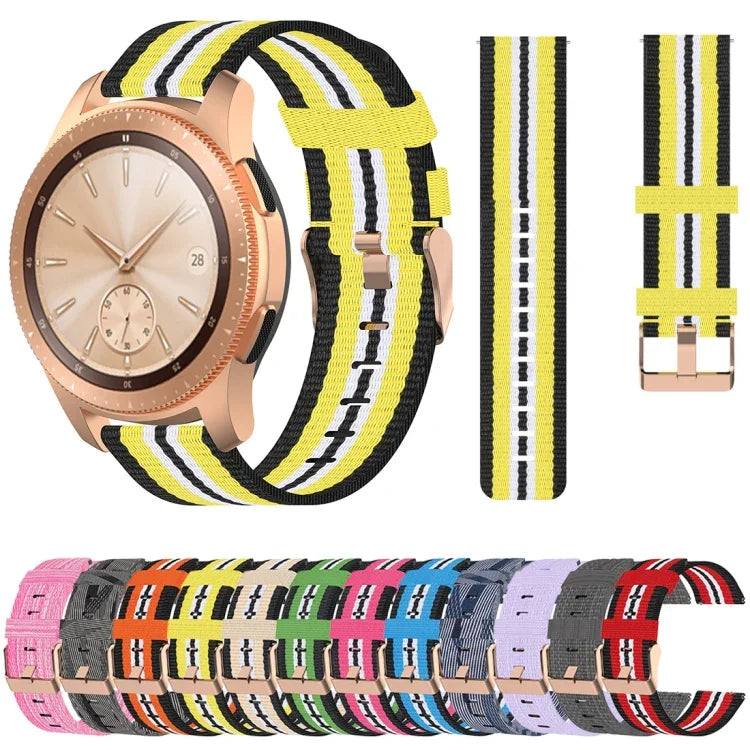 42mm 나일론 캔버스 스트랩, Galaxy Watch용