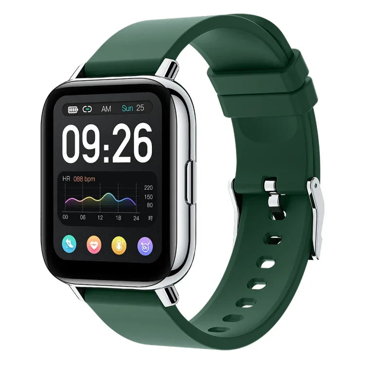 Rowatch 2S 1.65인치 TFT 화면 스마트워치, 혈압 모니터링/수면 모니터링 지원, 2S (핑크), 2S (블랙), 2S (그린)