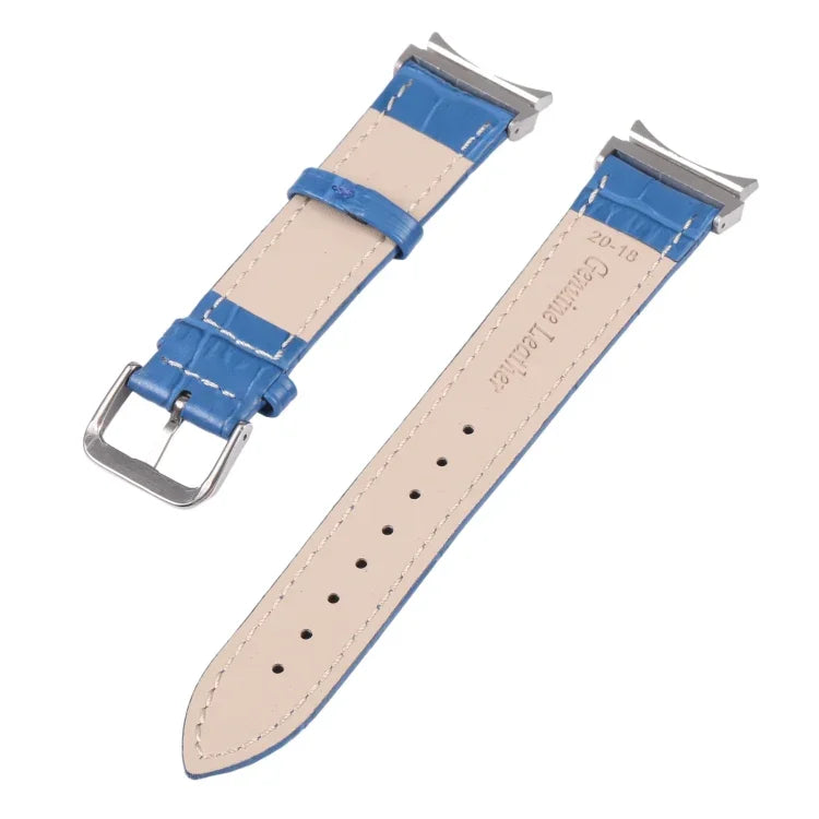 슬럽 텍스처 가죽 시계줄, 삼성 갤럭시 워치4 40mm/44mm용