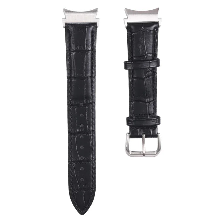 슬럽 텍스처 가죽 시계줄, 삼성 갤럭시 워치4 40mm/44mm용