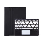 T12B-A 분리형 터치패드 블루투스 키보드 가죽 태블릿 케이스, iPad Air 13 2025 / 2024 / Pro 12.9인치 2021/2020/2018용