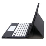 T12B-A 분리형 터치패드 블루투스 키보드 가죽 태블릿 케이스, iPad Air 13 2025 / 2024 / Pro 12.9인치 2021/2020/2018용