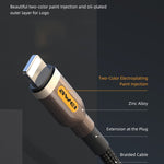 awei CL-125L Type-C / USB-C to 8핀 고속 충전 데이터 케이블, 길이: 1m