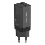 awei PD9 65W GaN 고속 충전 여행용 충전기, EU 플러그