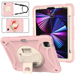 Rotary Grab Silicone + PC Tablet Case, For iPad Pro 11 2022 / 2021 / 2020