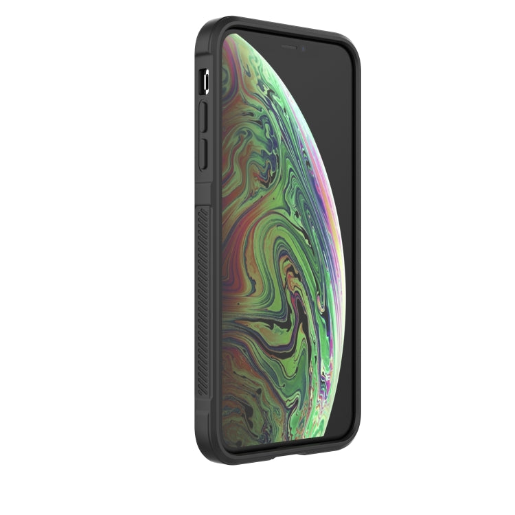 Magic Shield TPU + Flannel Phone Case, For iPhone XS Max