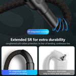 5A 뷰티 타투 USB 충전 케이블, 케이블 길이: 1m, USB-C / Type-C, 마이크로 USB, 8핀
