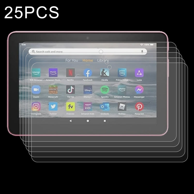 25개입 9H 2.5D 방폭 강화 태블릿 유리 필름 TCL Tab 10s / Enjoy 2 / T10 / T10S / Honor X8 / Honor 8 Lite / Lenovo K10C X6E6F / Teclast P30T용, TCL Tab 10s / Enjoy 2 / T10 / T10S / Honor X8 / Honor 8 Lite용 (25개입)