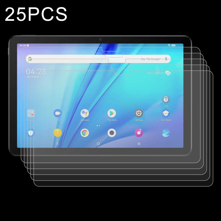 25개입 9H 2.5D 방폭 강화 태블릿 유리 필름 TCL Tab 10s / Enjoy 2 / T10 / T10S / Honor X8 / Honor 8 Lite / Lenovo K10C X6E6F / Teclast P30T용, TCL Tab 10s / Enjoy 2 / T10 / T10S / Honor X8 / Honor 8 Lite용 (25개입)