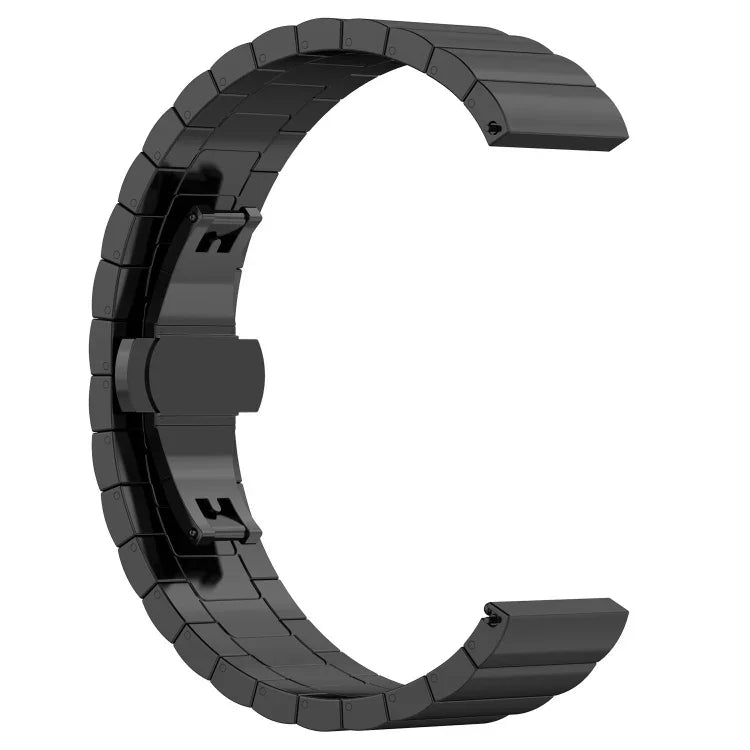 46mm 나비 버클 스테인리스 스틸 스트랩, Galaxy Watch용