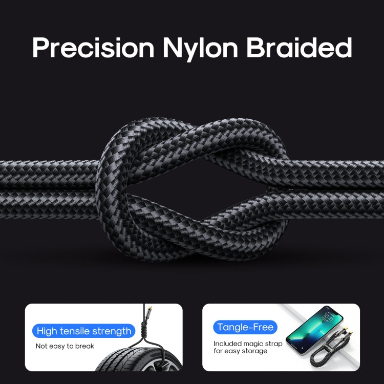 JOYROOM S-UL012A12 USB-A to 8핀 2.4A 동기화 데이터 케이블, 1.2m USB-A to 8핀