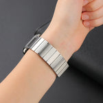 자석 스틸 시계줄, 애플 워치 시리즈 7 41mm / 6&SE&5&4 40mm / 3&2&1 38mm, 7 45mm / 6&SE&5&4 44mm / 3&2&1 42mm용