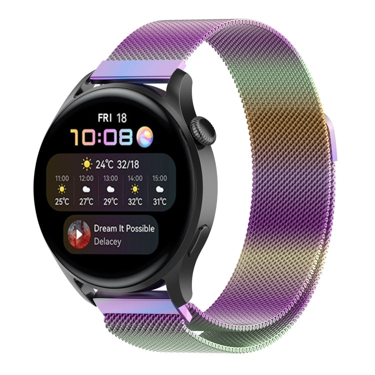 Milan Steel Watch Band, For Huawei Watch GT 3 Pro 43mm, For Huawei Watch GT 3 Pro 46mm
