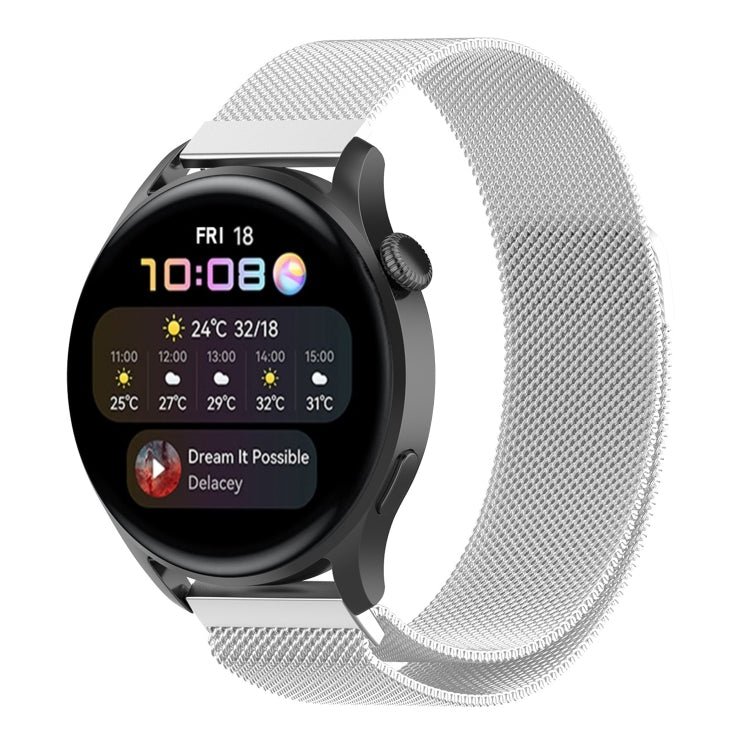 Milan Steel Watch Band, For Huawei Watch GT 3 Pro 43mm, For Huawei Watch GT 3 Pro 46mm