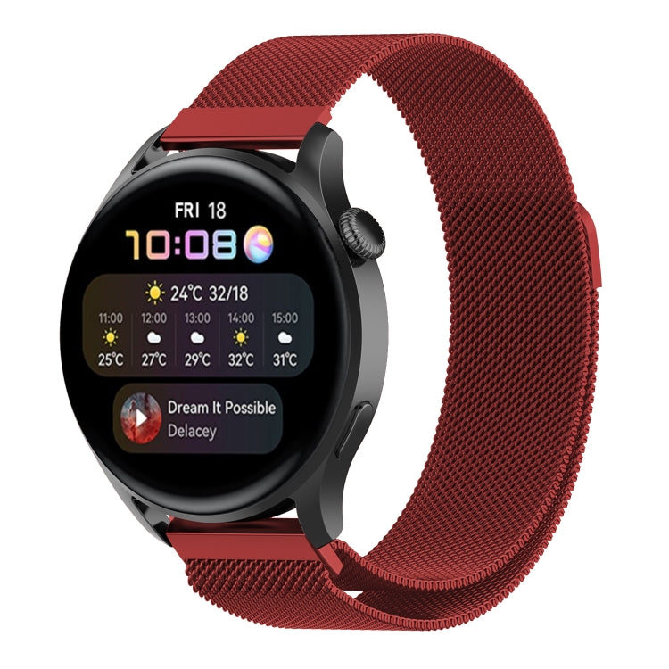 Milan Steel Watch Band, For Huawei Watch GT 3 Pro 43mm, For Huawei Watch GT 3 Pro 46mm