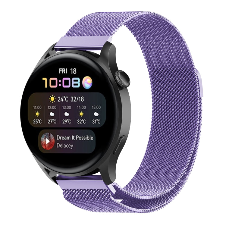 Milan Steel Watch Band, For Huawei Watch GT 3 Pro 43mm, For Huawei Watch GT 3 Pro 46mm
