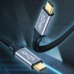 10Gbps USB-C / Type-C 수컷-수컷 충전 데이터 전송 케이블, 50cm, 1m, 1.5m, 2m