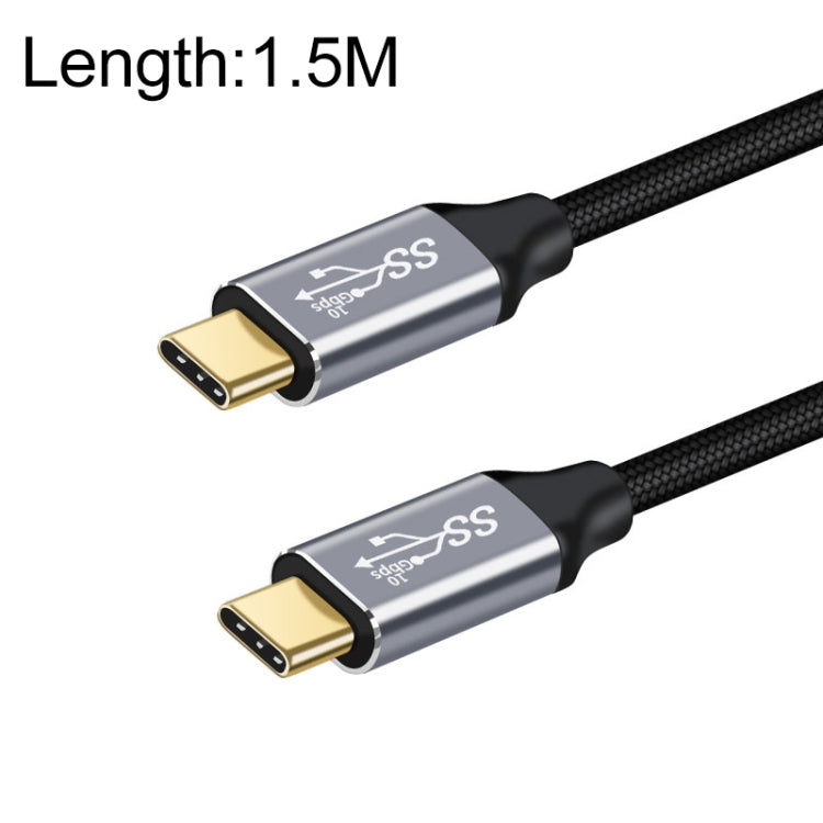 10Gbps USB-C / Type-C 수컷-수컷 충전 데이터 전송 케이블, 50cm, 1m, 1.5m, 2m