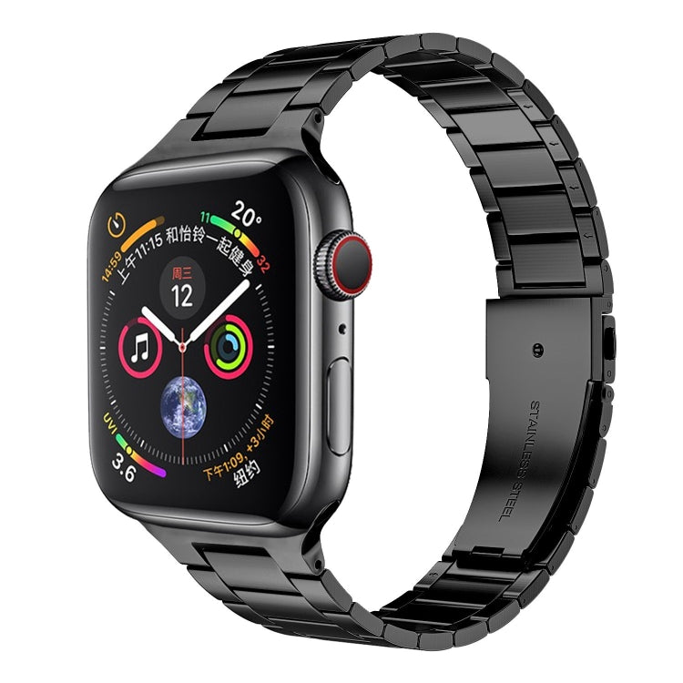Small Waist Stainless Steel Watch Band For Apple Watch Series, 7 41mm / 6&SE&5&4 40mm / 3&2&1 38mm, 7 45mm / 6&SE&5&4 44mm / 3&2&1 42mm