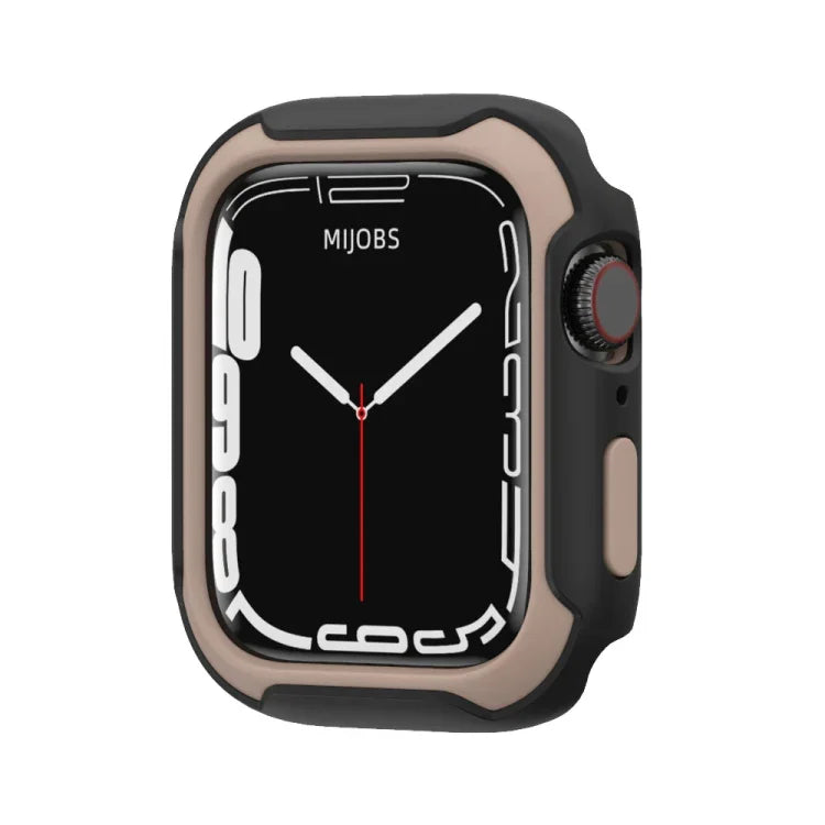 Detachable Two-color Watch Case For Apple Watch Series, 7 41mm / 6&SE&5&4 40mm, 7 45mm / 6&SE&5&4 44mm