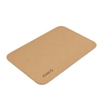 ORICO 양면 마우스 패드, 크기: 200x300mm, 코르크 + 커피, 코르크 + 핑크 PU, 코르크 + 그레이 PU
