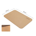 ORICO 양면 마우스 패드, 크기: 200x300mm, 코르크 + 커피, 코르크 + 핑크 PU, 코르크 + 그레이 PU