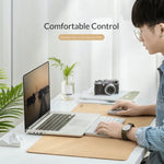 ORICO 양면 마우스 패드, 크기: 200x300mm, 코르크 + 커피, 코르크 + 핑크 PU, 코르크 + 그레이 PU
