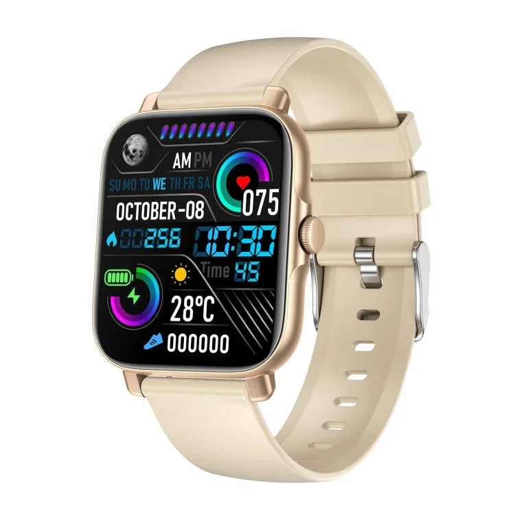 GT30 1.69인치 TFT 스크린 스마트워치, TPU 밴드 IP67 방수, 블루투스 통화 지원 / 다양한 스포츠 모드, TPU 밴드