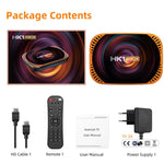 MECOOL HK1RBOX X4 4K TV 박스, 안드로이드 11 Amlogic S905X4 CPU 리모컨 포함, 4GB+32GB, 4GB+64GB, 4GB+128GB