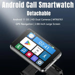 S999 2.88인치 TFT 스크린 4G 스마트워치, 안드로이드 11, 4GB+64GB