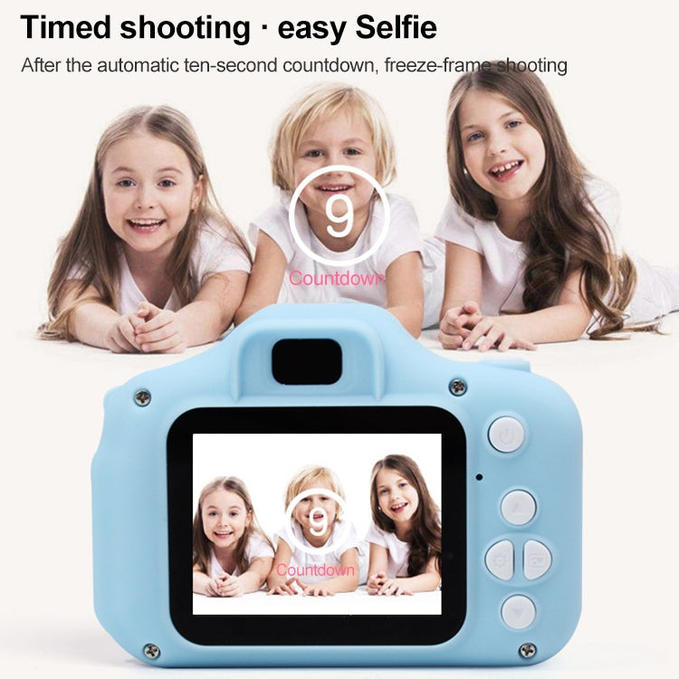 X2S 2.0인치 LCD 스크린 미니 어린이 카메라 디지털 카메라, HD 1300W, 800W
