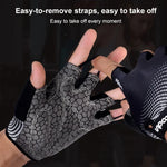 BOODUN 1096 Non-slip Wear-resistant Breathable Fitness Sports Silicone Gloves, S, M, XL