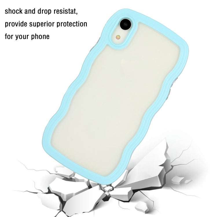 Candy Color Wave TPU Clear PC Phone Case, For iPhone XR, For iPhone XS Max, For iPhone 7 Plus / 8 Plus
