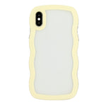 Candy Color Wave TPU Clear PC Phone Case, For iPhone XR, For iPhone XS Max, For iPhone 7 Plus / 8 Plus