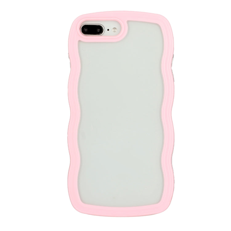 Candy Color Wave TPU Clear PC Phone Case, For iPhone XR, For iPhone XS Max, For iPhone 7 Plus / 8 Plus