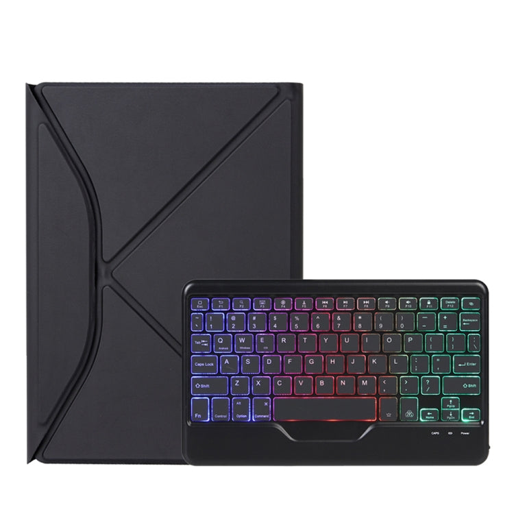 Z11BS 펜 슬롯 백라이트 블루투스 키보드 가죽 태블릿 케이스, iPad Pro 11 2021/2020/2018용, iPad Air 11 2025 / 2024 / Air 5 / Air 4용, iPad 10.2 2021/2020/2019용