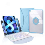 Z11BS 펜 슬롯 백라이트 블루투스 키보드 가죽 태블릿 케이스, iPad Pro 11 2021/2020/2018용, iPad Air 11 2025 / 2024 / Air 5 / Air 4용, iPad 10.2 2021/2020/2019용