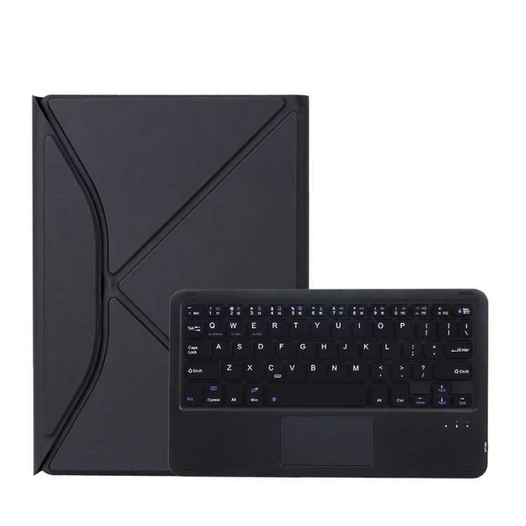 Z11B-A 펜 슬롯 터치패드 블루투스 키보드 가죽 태블릿 케이스, iPad Pro 11 2021/2020/2018용, iPad Air 11 2025 / 2024 / Air 5 / Air 4용, iPad 10.2 2021/2020/2019용