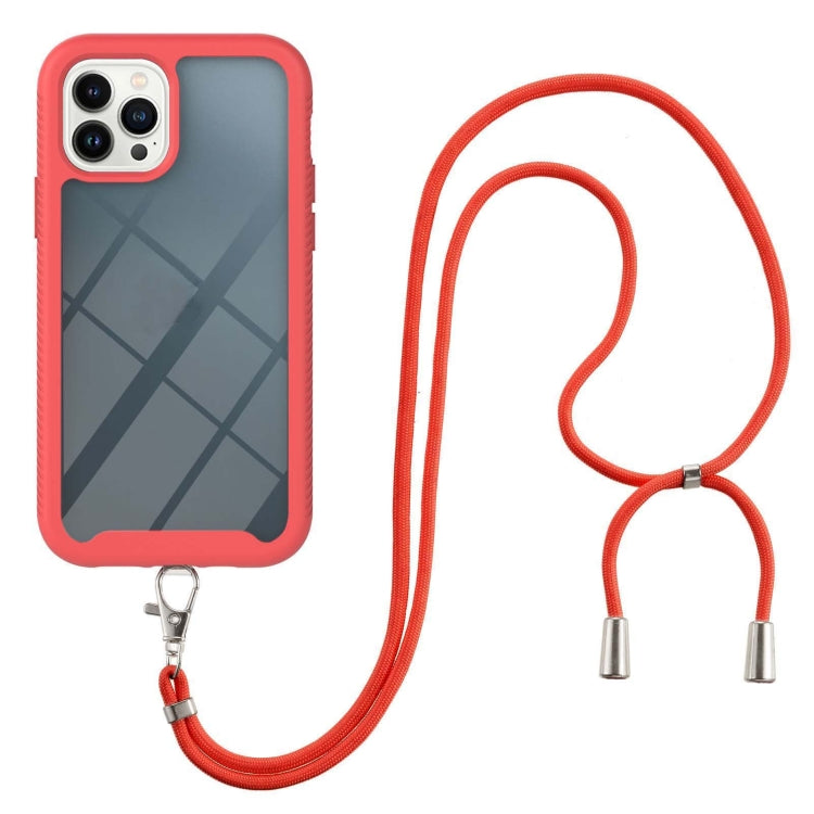Starry Sky Solid Color Series Shockproof PC + TPU Phone Case with Neck Strap, For iPhone 14 Pro Max, For iPhone 14 Pro, For iPhone 14 Max, For iPhone 14, For Motorola Moto G 5G 2022, For Motorola Moto G Stylus 2022 4G
