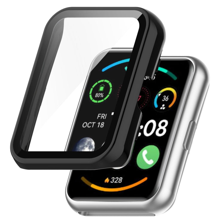PC + Tempered Glass Integrated Watch Case, For Huawei Watch Fit 2 / Fit 2 Active