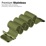 밀라노 스테인리스 스틸 시계줄, 애플 워치 시리즈 7 45mm / 6&SE&5&4 44mm / 3&2&1 42mm, 7 41mm / 6&SE&5&4 40mm / 3&2&1 38mm용