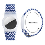Tracking Locator Nylon Weave Wristband Anti-Lost TPU Case For AirTag 2nd Gen / AirTag 1st Gen