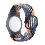 Tracking Locator Nylon Weave Wristband Anti-Lost TPU Case For AirTag 2nd Gen / AirTag 1st Gen