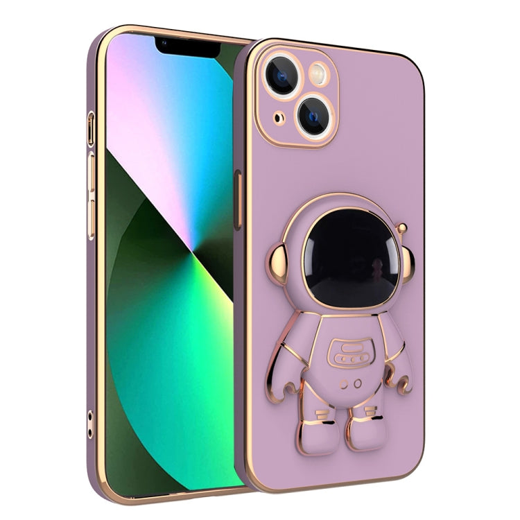 Plating Astronaut Holder Phone Case, For iPhone 11