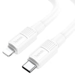 hoco X84 20W USB-C / Type-C to 8핀 견고한 PD 충전 데이터 케이블, 길이: 1m