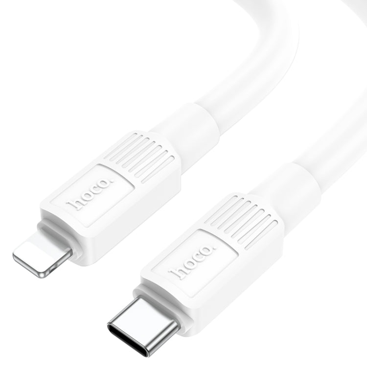hoco X84 20W USB-C / Type-C to 8핀 견고한 PD 충전 데이터 케이블, 길이: 1m