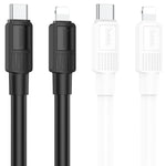 hoco X84 20W USB-C / Type-C to 8핀 견고한 PD 충전 데이터 케이블, 길이: 1m
