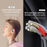 QKZ SK7 3.5mm 스포츠 인이어 구리 드라이버 유선 하이파이 스테레오 이어폰 마이크 포함