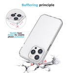 Crystal Clear Phone Case, For iPhone 14 Pro Max, For iPhone 14 Pro, For iPhone 14, For iPhone 14 Plus