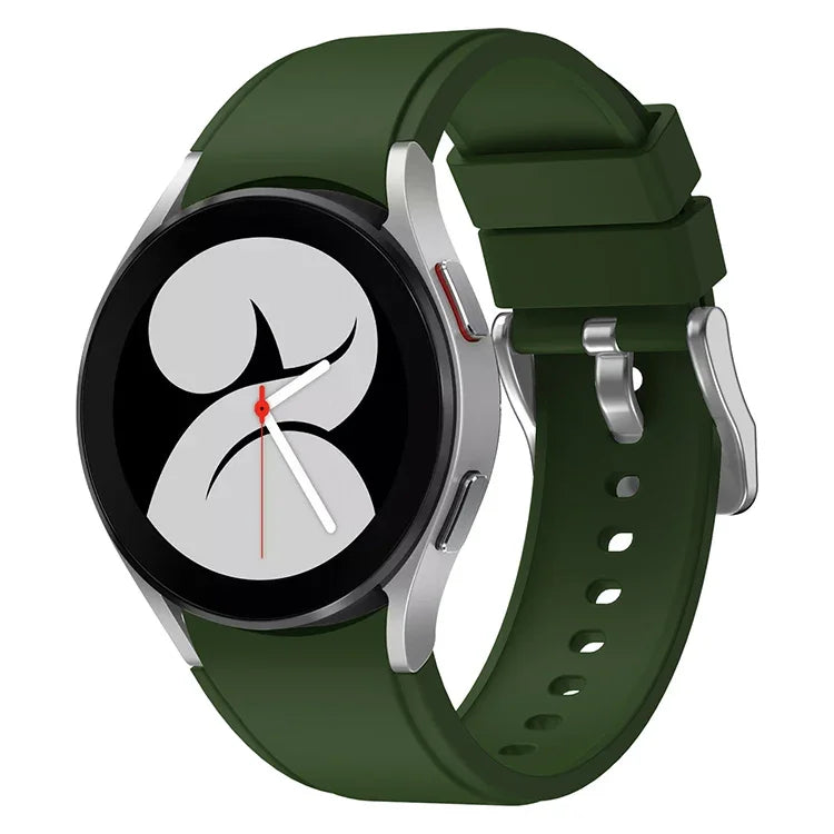 mm Silicone Watch Band, For Samsung Galaxy Watch 5 40mm, For Samsung Galaxy Watch 5 Pro 45mm